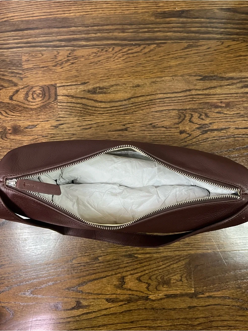 The Horse Lottie Brown Leather Shoulder Bag - Picture 11 of 16